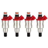 4Pcs Car Fuel Injectors INJ G609-13-250 A46-00 Component Fit for Mazda B2600 Extended Standard 2-Door 3-Door