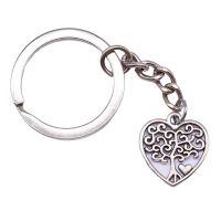 Tree Of Life Keychains Findings For Diy Metal Craft Key Chain Accessories