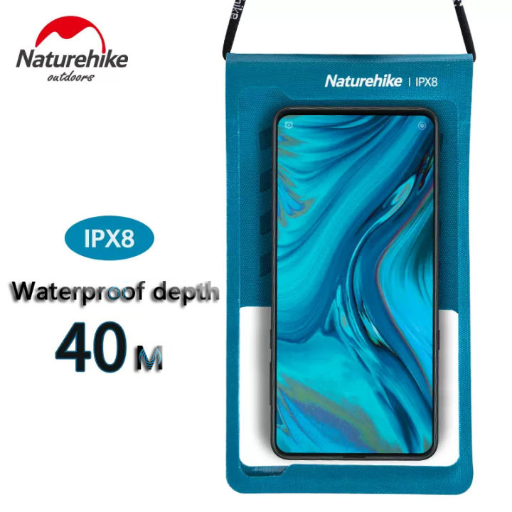 n-aturehike-ipx8ศัพท์มือถือ-tpu-ถุงกันน้ำศัพท์แบบพกพาชายหาดว่ายน้ำกระเป๋าเมมเบรนดำน้ำกรณีศัพท์ใต้น้ำ