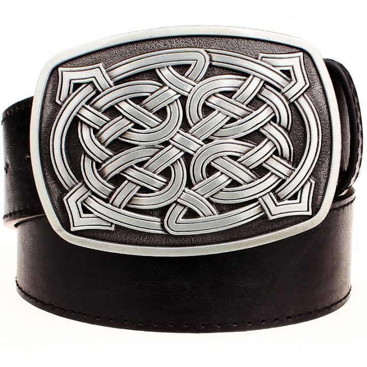 fashion-leather-belts-big-metal-buckle-celtic-knot-style-weave-stripe-pattern-jeans-waistband-for-men-women