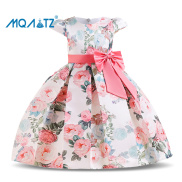 MQATZ Váy Dạ Hội Dự Tiệc Cưới Công Chúa Vải Tuyn Hoa Cho Bé Gái Quần Áo