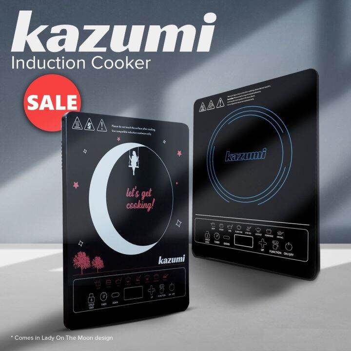 induction cooker Kazumi KZIC50 1600W Induction Cooker Heats up and