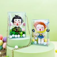 【jw】₪┅№ Ins Transparent Storage for Storing .Clear Hanging Dolls Display Pack