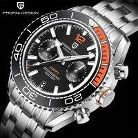 【HOT】 PAGANI Men Wristwatches 100m Glass Chronograph VK64 relogio