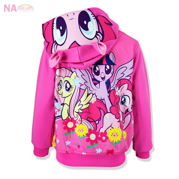 my-little-pony-เสื้อแจ็คเก็ต-เสื้อหนาวเด็กผู้หญิง-3-10-ปี-jacket-ลายการ์ตูนโพนี่-my-little-pony-เสื้อกันหนาว-สีชมพู