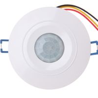 【CW】✆  220V Infrared Sensor Built-in Bulb Detector Wall Ceiling