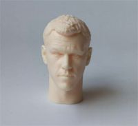 16 Scale Matt Damon Head Sculpt รุ่นสำหรับ12 รูปการกระทำตุ๊กตา Unpainted Head Sculpt No.024