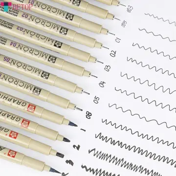 Manila Stock]UNI PIN Technical Drawing Pen (0.05MM - 0.8MM