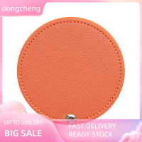 dongcheng 1PC แบบพกพามินิแต่งหน้ากระเป๋ากระจกเครื่องสำอางพับกระเป๋ากระชับ