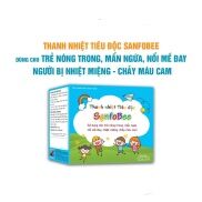 Siro Thanh nhiệt giải độc SanfoBee Giúp tiêu độc, nhuận gan, mụn nhọt