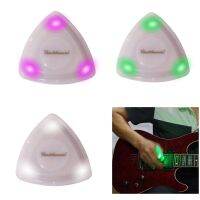 1Pc LED Guitar Pick Shining Luminous Non Slip Colored Light Guitar Picks Plectrum Guitarra Guitare Musical Instrument Accessory