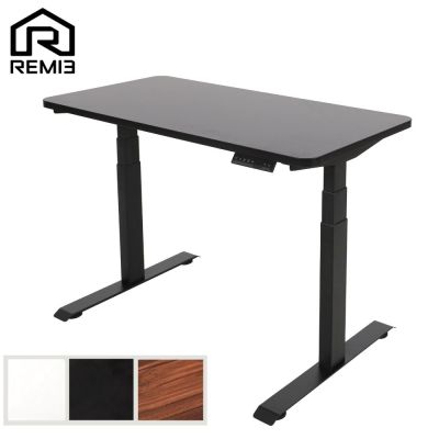 [รับประกัน5ปี] REM13 โต๊ะปรับระดับไฟฟ้า ความสูง60.5-125.5ซม. รับน้ำหนักได้ถึง100KG โต๊ะไม้หนา ขาโต๊ะเป็นเหล็กหนาแข็งแรงปลอดภัย