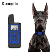 ZZOOI 500m Remote Pet Dog Training Collar with Beep Vibration Shock Dog Collar Pet Behavior Training for Small Medium Large hound Dogs