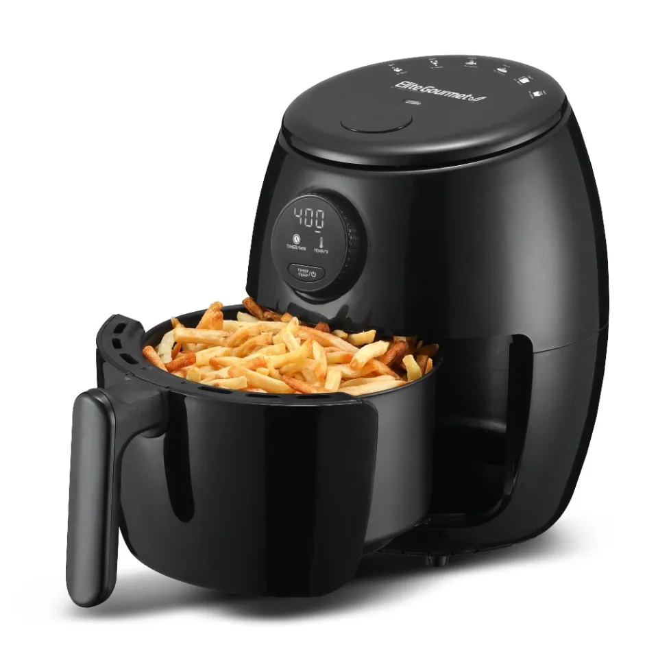 4QT Air Fryer Black AF100WM - AliExpress