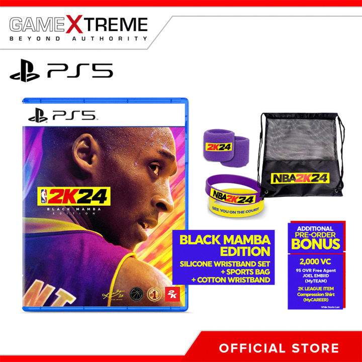 Playstation 5 Nba 2k24 Black Mamba Edition R3 Lazada Ph