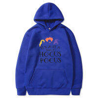 Hocus Pocusผู้ชายผู้หญิงแขนยาวHoodedเสื้อกันหนาวHoodies 2020ใหม่รูปแบบฮาโลวีนการพิมพ์ชายวัยรุ่นนักเรียนเสื้อผ้าใส่ลำลองสำหรับฤดูใบไม้ร่วงฤดูหนาวเสื้อพูลโอเวอร์กีฬาTops