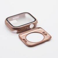 ฝากันน้ำสำหรับนาฬิกา Apple Ultra Case 49มม. 45มม. 41มม. 40มม. 44มม. 360แก้วป้องกัน Iwatch 8 7 6 SE 5 4เคสกันชน PC แบบแข็ง