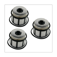 3 Pcs Fuel Filter Kit FD-4596 Fit Accessories Parts for Ford F &amp; E Series 7.3L Powerstroke Diesel F-250 F-350 F-450 F-550 E-350