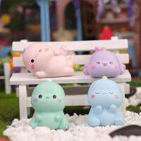 1PC การ์ตูนน่ารักไดโนเสาร์ขนาดเล็กรูปปั้น Fairy Garden Micro Landscape Figurine เรซิ่นงานฝีมือโต๊ะเครื่องประดับ Miniatures Home Decor-Zaoruie