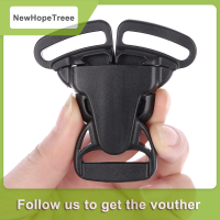 NewHopeTreee 25MM 3 WAY Three Point BUCKLE พลาสติกสีดำสำหรับเด็ก Carrier ACCESSORY