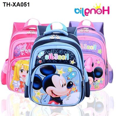 school bag childrens cartoon primary 1-3 grade Mickey backpack