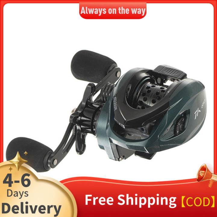 Atd200 Baitcasting Fishing Reels Long-range 7.2:1 Speed Ratio 3+1bb ...