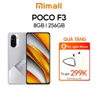 Điện thoại POCO F3 Hỗ trợ 5G | Chip Snapdragon 870 | Màn hình AMOLED 667 - 120Hz | Trang bị loa kép Dolby Atmos | Pin 4520 mAh - Sạc nhanh 33W - BH Chính hãng 18 tháng