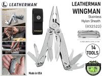 Leatherman WINGMAN Stainlees Nylon Sheath #14Tools{832523}