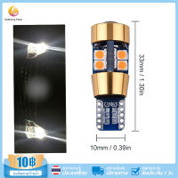 T10 LED Bulb Canbus 3030-19-SMD 12V 15W LED Interior Map Dome Light Side Marker License Plate Signal Lamp White Blue Yellow Red