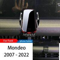 ที่ตั้งยึดที่ใส่โทรศัพท์รถชาร์จแบบไร้สายสำหรับ Ford Mondeo 2007-2022อุปกรณ์นำทาง GPS แบบปรับได้