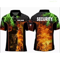 【high quality】  Mens Safety Short Sleeved Polo Shirt with Orange And Green Patches size：s-6xl