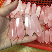 Original Quality Natural pink crystal two layers of natural pink crystalCrystal column