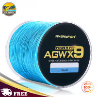 CG Sports Angryfish Agwx9ตกปลาแบบถัก500เมตรสายที่แข็งแรงมากตกปลา Pe ทนทานต่อการฉีกขาดสำหรับผู้ที่ชื่นชอบการตกปลา