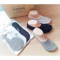 SKMOM*มีวิดีโอรีวิว*No show Socks ถุงเท้าเด็ก ได้3คู่ 3สี ไซส์S 13-16 cm.ถุงเท้าเด็กข้อสั้น ถุงเท้าเด็กชาย ถุงเท้าเด็กหญิง ถุงเท้าno show