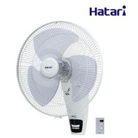 ( Promotion ) สุดคุ้ม HATARI พัดลมติดผนัง18นิ้วรีโมท รุ่น HF-W18R1 - IVORY WHITE รีโมท ไม้ กระดก จู น รีโมท รั้ว รีโมท รีโมท บ้าน จู น รีโมท