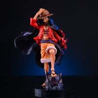 ZZOOI 25CM One Piece Luffy Anime Figure Monkey D. Luffy Action Figurine PVC Collectible Model Doll Toys