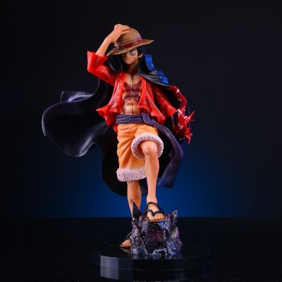 ZZOOI 25CM One Piece Luffy Anime Figure Monkey D. Luffy Action Figurine PVC Collectible Model Doll Toys