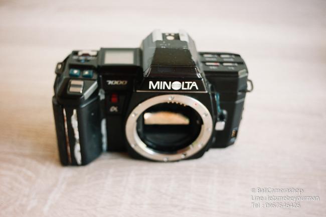 ขายกล้องฟิล์ม-minolta-a7000-made-in-japan-ใช้autofocus-ไม่ได้-นอกนั้นใช้งานได้ปกติ-serial-17225330