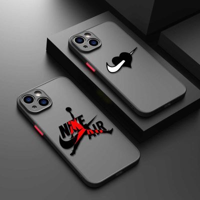 【LZ】 INS Sport Brand Love Heart Surprise Matte Phone Case for iPhone 14 11 13 12 Pro MINI XS Max XR X 7 8 6 6S Plus Clear PC Cover