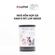 Pate Hỗn Hợp Gà King s Pet Lon 380g - Thức Ăn Cho Chó Mèo Từ 01 Tháng Tuổi
