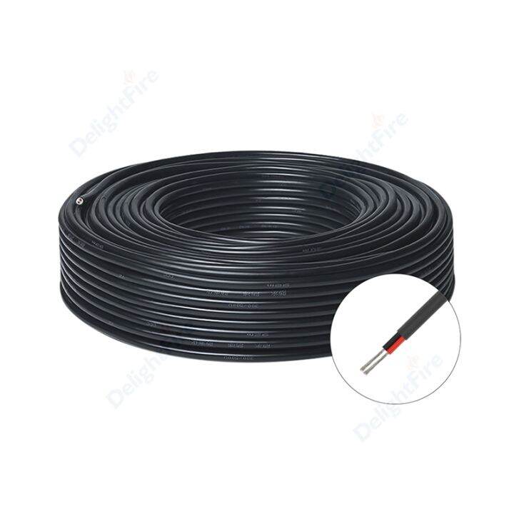 2 100m LED Lights Wire 12V Outdoor Conductor Wire 24AWG Flexible PVC