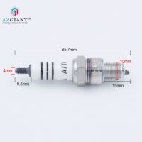 A7tc หัวเทียนมอเตอร์ไซต์สำหรับ Gy6 50cc-150cc Cr7hix Cr7hsa C7hsa A7rtc A7tc Uf22 Cr6hsa C6hsa C5hsa