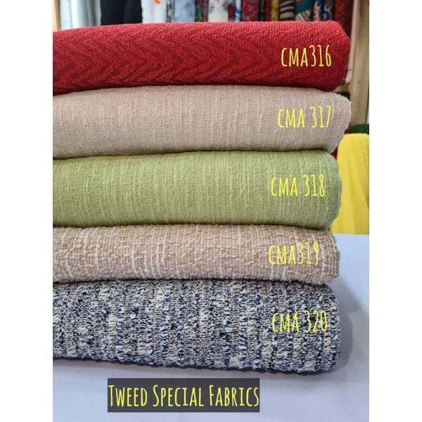 [legit] SPECIAL FABRICS TWEED 48 INCHES WIDTH Lazada PH