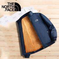 【COD】?สินค้าเฉพาะจุด? The North Face เสื้อแจ็คเก็ตผู้ชายกันลมคุณภาพสูงพร้อมแจ็คเก็ตธุรกิจบุกำมะหยี่