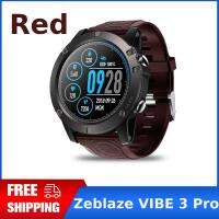 Zeblaze VIBE 3 Pro Full Round Round Touch สภาพอากาศแบบเรียลไทม์ Optical All-Red สมาร์ทวอท์ชติดตาม