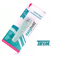 TRIM รุ่น 4-100B / 5-100B กรรไกรตัดเล็บเท้าหุ้มปลอกยาง จับกระชับมือ Toe Nail Clippers with rubber cover