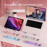 Multifunctional Vertical Laptop Stand Adjustable Foldable Portable For Notebook Computer Convenient Cooling Base Bracket Laptop Stands