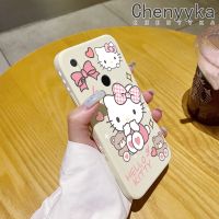 Chenyyka เคสสำหรับ Huawei Y6s Y6เคส2019น่ารักลาย Pochacco บางสวยงามดีไซน์ใหม่เคสโทรศัพท์ป้องกันขอบสี่เหลี่ยม Softcase ปลอกซิลิโคนเคสกันกระแทก