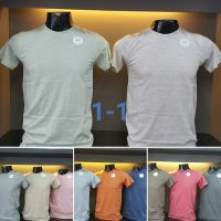 เสื้อยืดผู้ชายคอกลม แขนสั้น Uzem slim fit, no.1-1