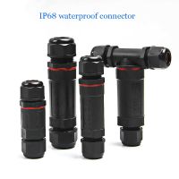 Hot Selling IP68 Cable Waterproof Connector Quick Connector Installation X/T/Y Shape 3/4/5 Pin Cable Outdoor DIY Sealing Sleeve Connector